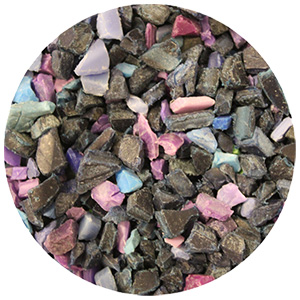 Mixed Purple Polyethylene